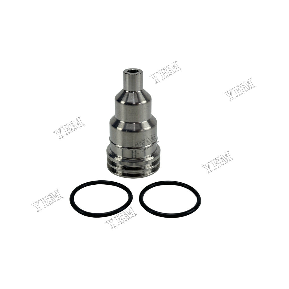 YEM Parts 6135 Injector Copper Sleeve With O RE531334 for John Deere 6081 6090 6105 6125 6135 Tractor 9410R 9430T For John Deere