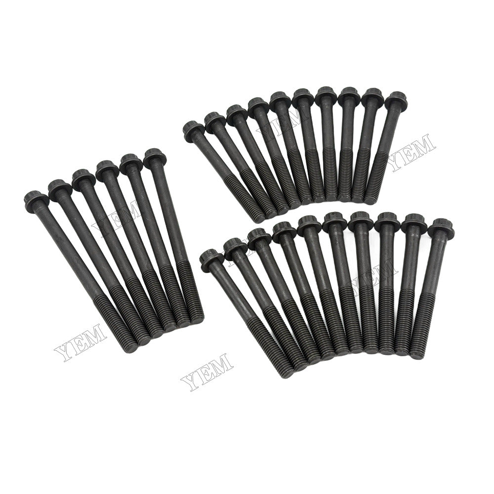 YEM Parts 6D15 Cylinder Head Bolt MH001625 MH001623 for Mitsubishi Mechanical Spare Parts For Mitsubishi