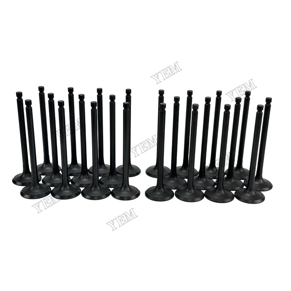 YEM Parts 6D16 Intake & Exhaust Valves 24V ME072980 ME072982 for Mitsubishi