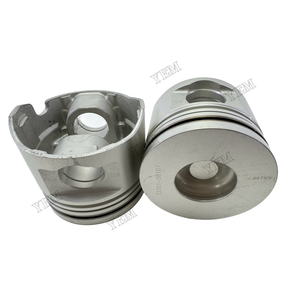 YEM Parts 15B Piston 13101-58101 for Toyota Mechanical Spare Parts For Toyota