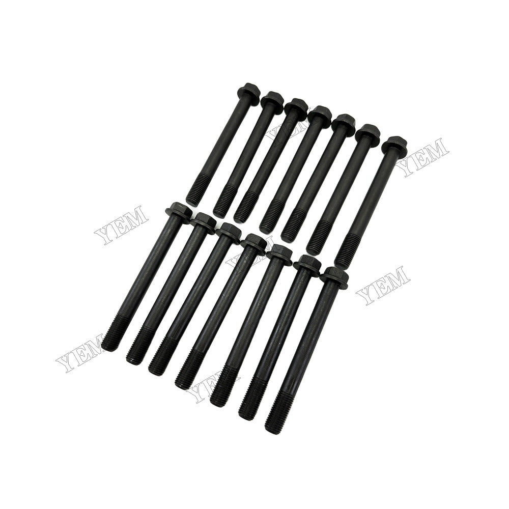 YEM Parts 3TN100 Cylinder Head Bolt 119000-01200 for Yanmar Mechanical Spare Parts For Yanmar