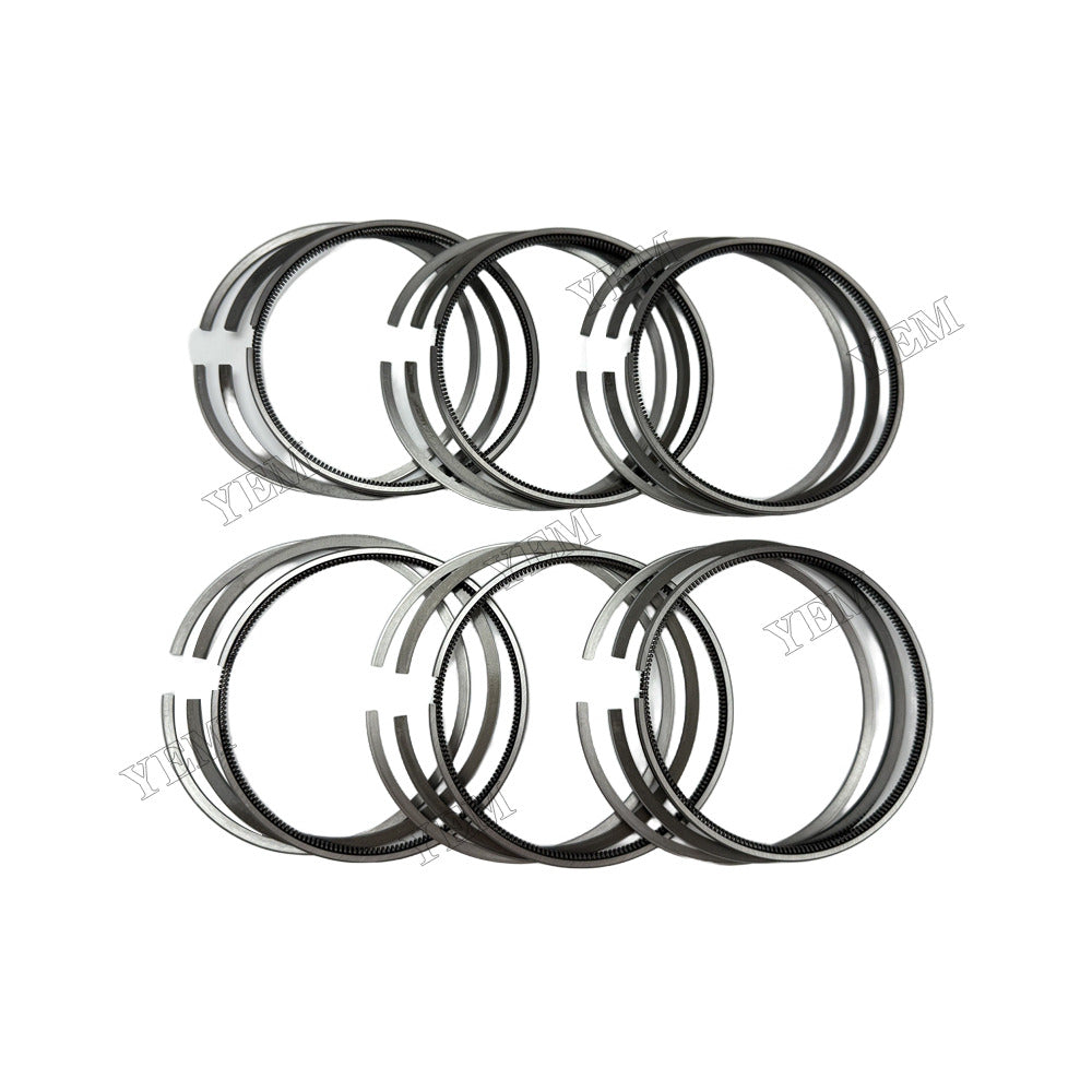 YEM Parts 6LP Piston Rings Set 119770-00250 for Yanmar Mechanical Spare Parts