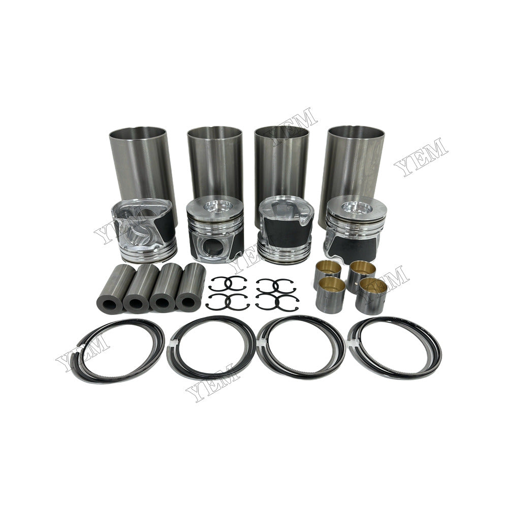 YEM Parts 4D104 Cylinder Liner Kit 2855531 for Komatsu F4GE0484G F4GE9484A F4GE9484D F4GE9684E Kobelco For Komatsu