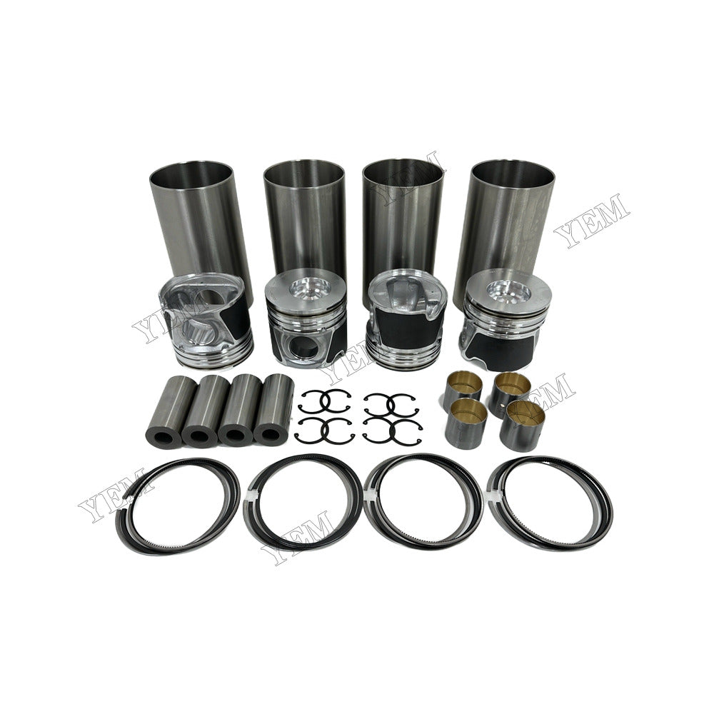 YEM Parts 4D104 Cylinder Liner Kit 2855531 for Komatsu F4GE0484G F4GE9484A F4GE9484D F4GE9684E Kobelco For Komatsu