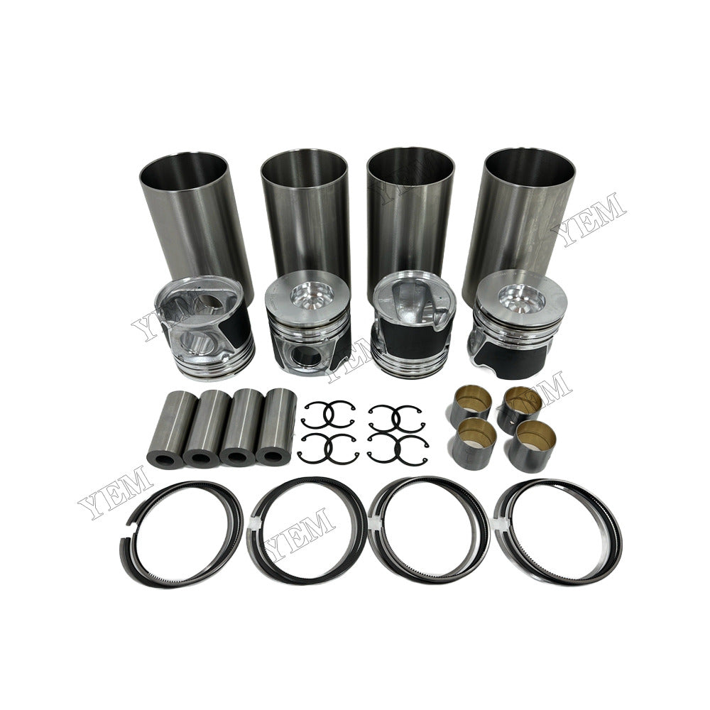 YEM Parts 4D104 Cylinder Liner Kit 2855531 for Komatsu F4GE0484G F4GE9484A F4GE9484D F4GE9684E Kobelco For Komatsu