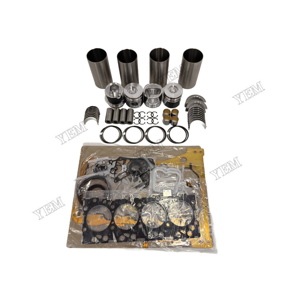 YEM Parts 4D104 Overhaul Rebuild Kit With Gasket Set Bearing for Komatsu For Komatsu