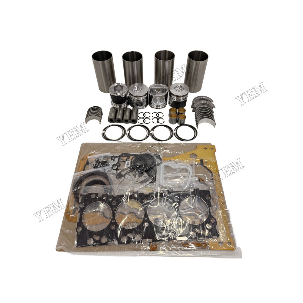 YEM Parts 4D104 Overhaul Rebuild Kit With Gasket Set Bearing for Komatsu For Komatsu