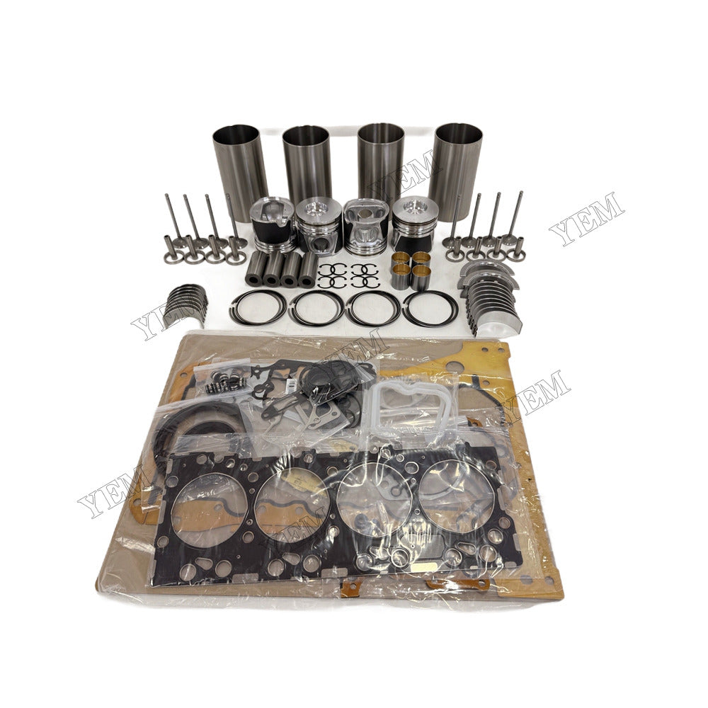 YEM Parts 4D104 Overhaul Rebuild Kit With Gasket Set Bearing-Valve Train for Komatsu