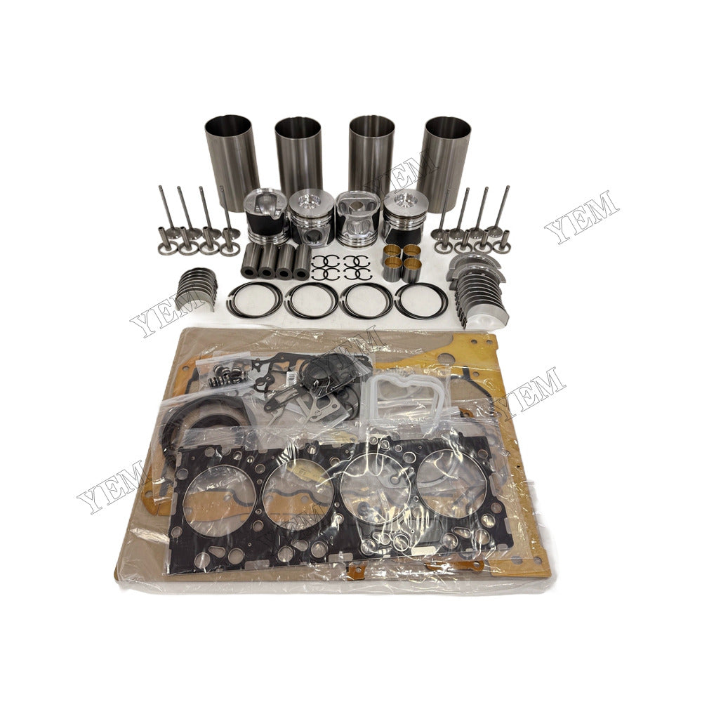 YEM Parts 4D104 Overhaul Rebuild Kit With Gasket Set Bearing-Valve Train for Komatsu For Komatsu