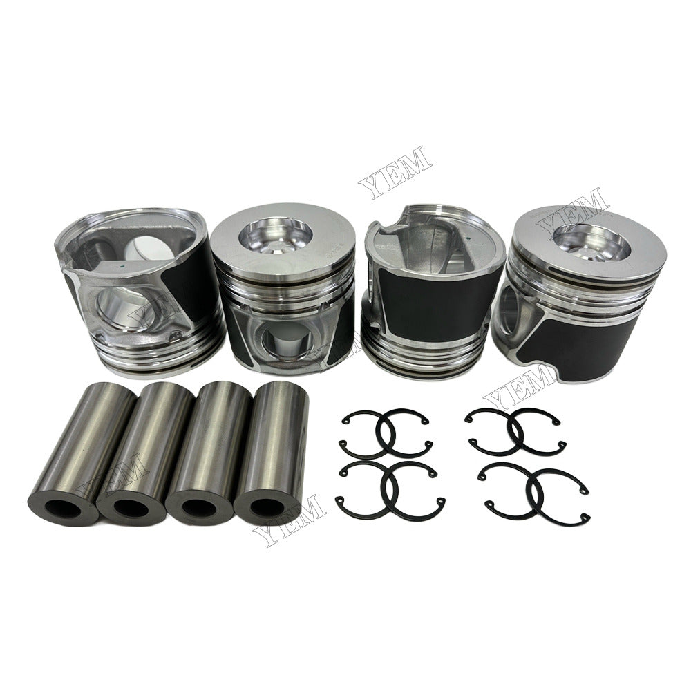 YEM Parts 4D104 Piston 2855531 for Komatsu Kobelco Excavator ED1958 SK1708 For Komatsu