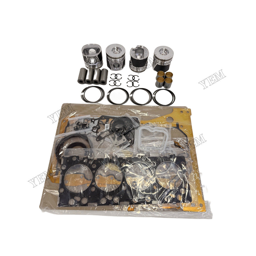 YEM Parts 4D104 Piston And Piston Rings Assembly Overhaul Kit for Komatsu For Komatsu