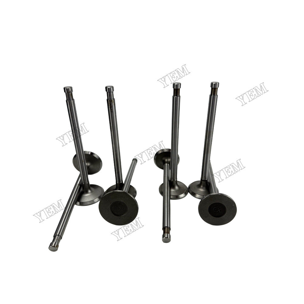 YEM Parts 4D120 Intake & Exhaust Valves for Komatsu Mechanical Spare Parts For Komatsu