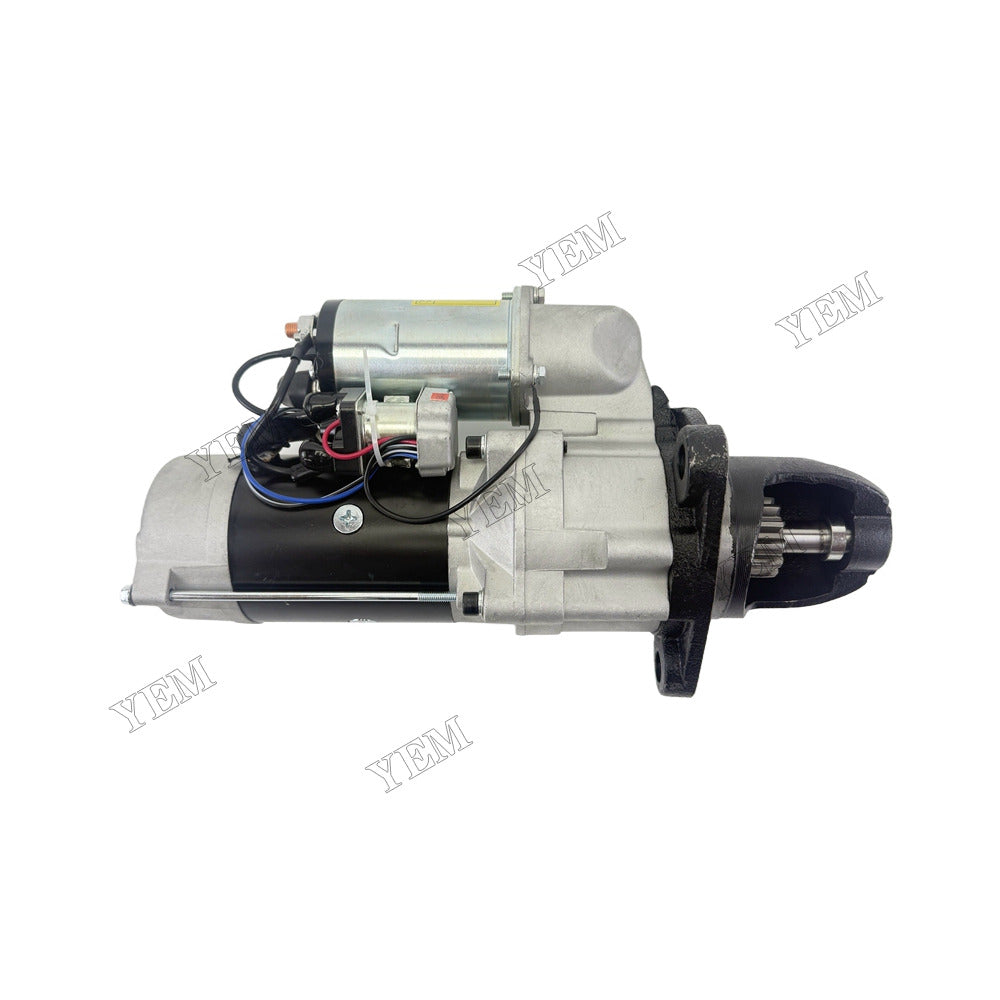 YEM Parts 6D125 Starter Motor 24V 600-813-6610 600-863-5711 600-813-3633 for Komatsu PC3007 PC3008 PC3508 PC3507 Excavator For Komatsu