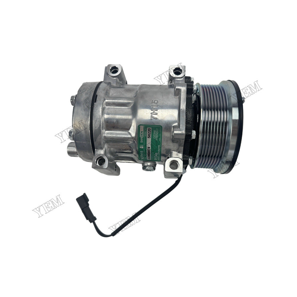 YEM Parts D5K Air Compressor 12V 11104251 SC7H15A2 2228608974 464-9988 for Volvo 938G 950H 962H 966H 793F 794 796 797 For Volvo
