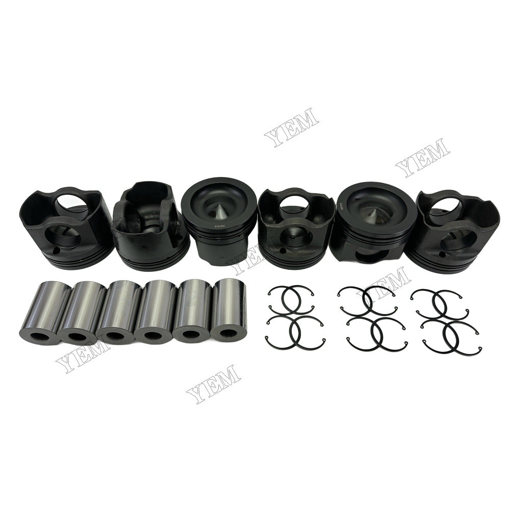 YEM Parts C18 Piston 3687818 for Caterpillar Mechanical Spare Parts For Caterpillar