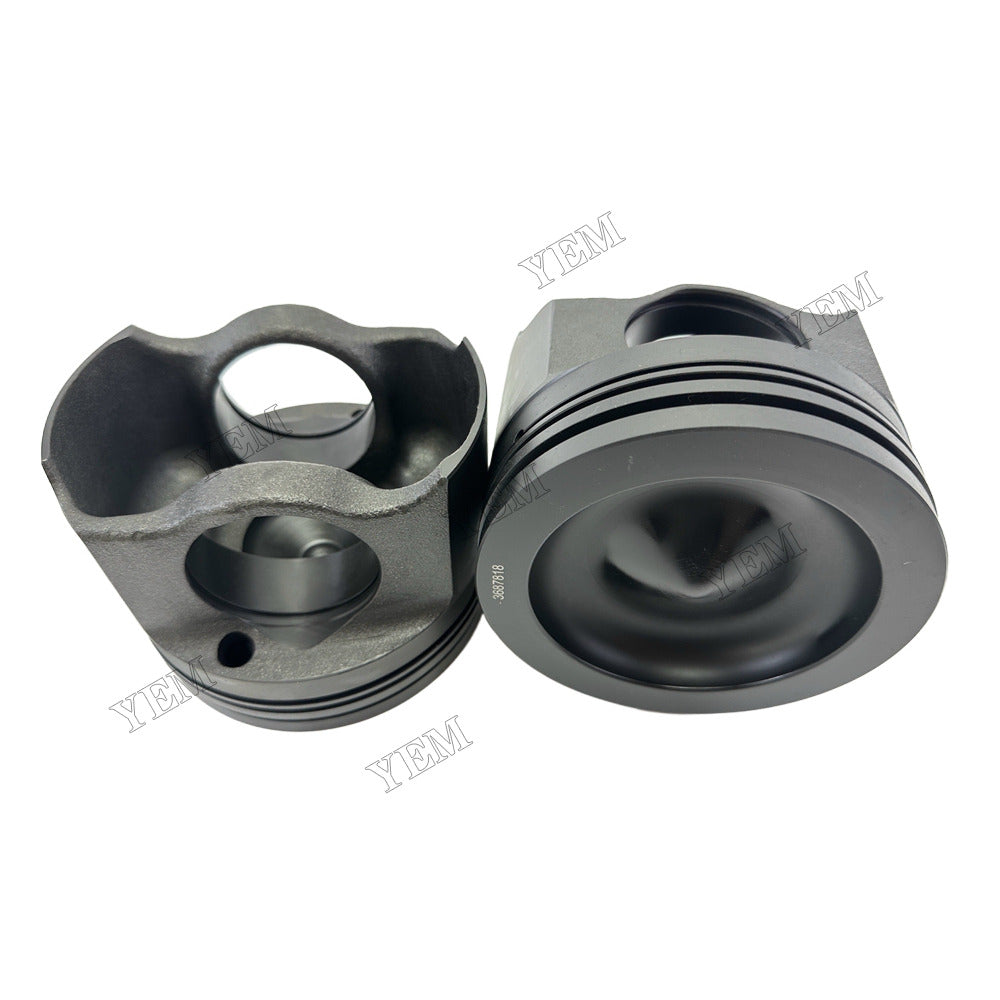 YEM Parts C18 Piston 3687818 for Caterpillar Mechanical Spare Parts For Caterpillar