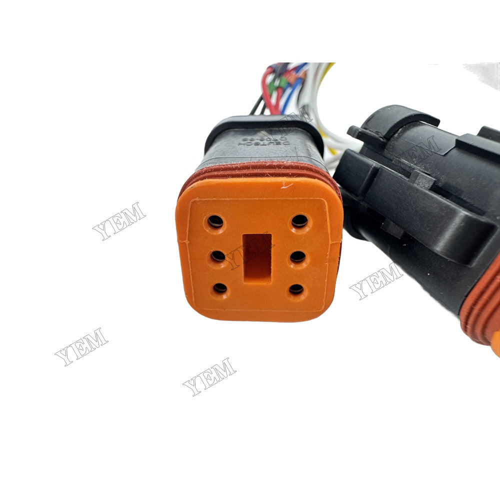 YEM Parts Handle Rubber With Right Lever 512-1248 for Caterpillar CAT Excavator E320GC E323GC E324GC E345GC For Caterpillar