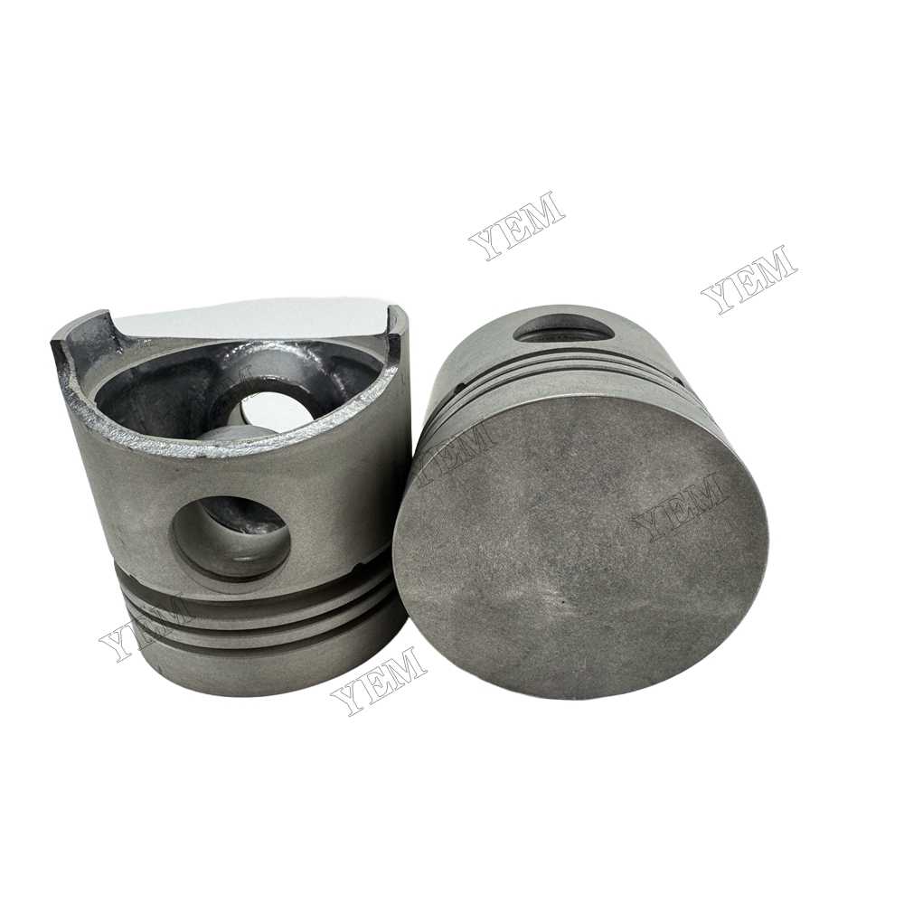 YEM Parts D650 Piston 15281-21110 for Kubota Tractor B6100DP B6100EP B6100HSTD B6100HSTE For Kubota