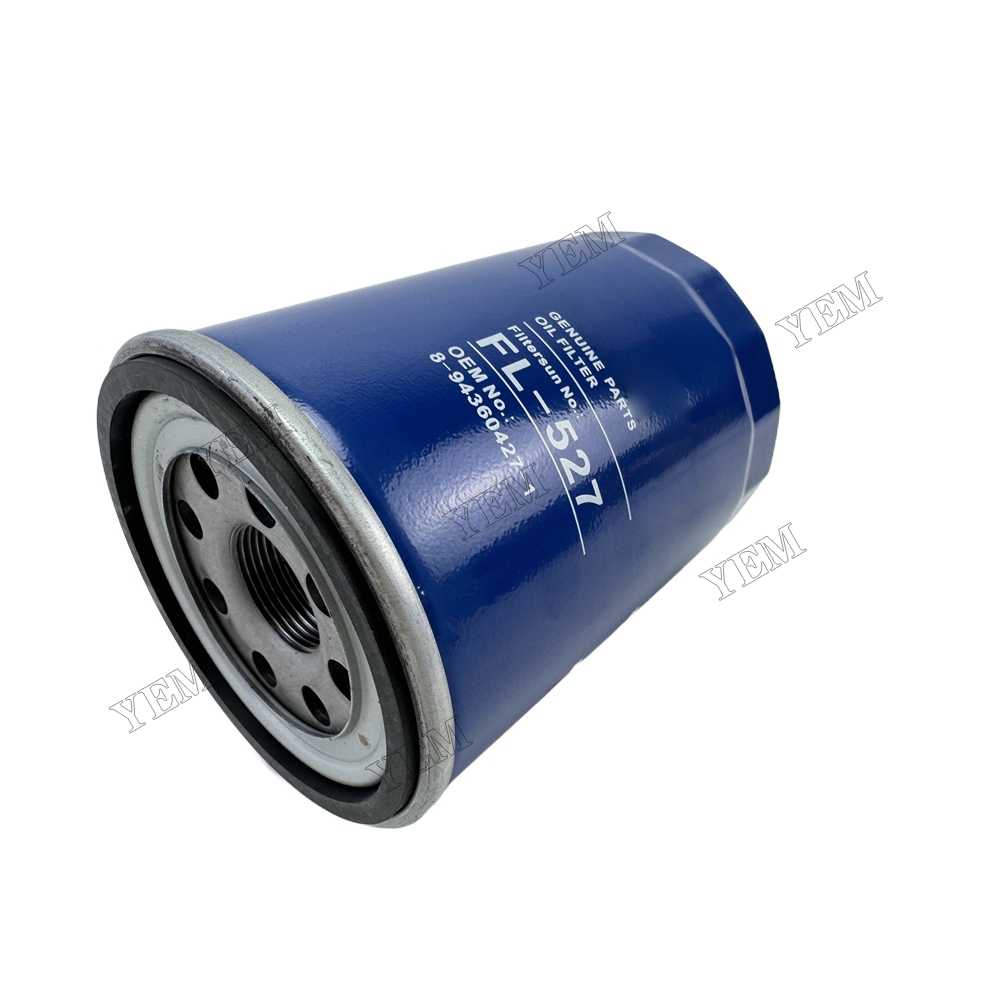 YEM Parts 4JG2 Oil Filter 8-943604270 8943406971 for Isuzu Truck KCNHR69 KCWKR69 NKR77 QUCS55 For Isuzu