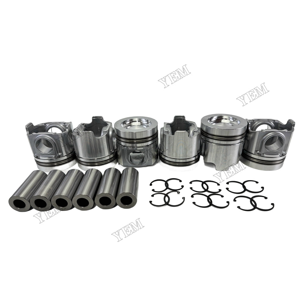 YEM Parts 3408 Piston + Pin Clip 2W-0865 9Y-7212 for Cat 988B 988F 990 992C 992D