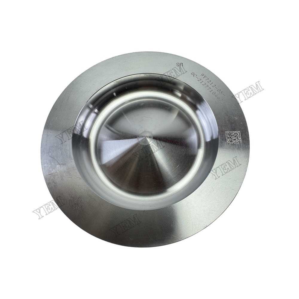 YEM Parts 3412 Piston + Pin Clip 2W-0865 9Y-7212 for Cat Wheel Loader 988B 988F 990 992C 992D For Caterpillar