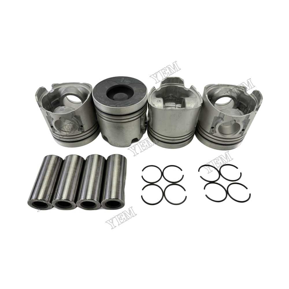 YEM Parts HFC4DA1-1 Piston + Pin Clip for JAC Mechanical Spare Parts