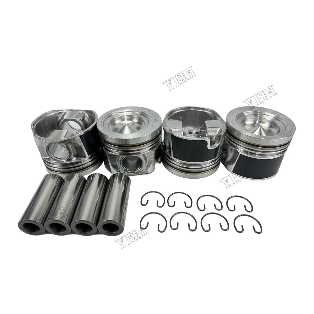 YEM Parts 4LE2 Piston + Pin Clip 7090 for Isuzu Mechanical Spare Parts