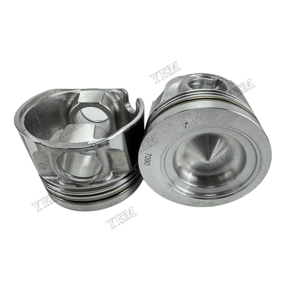 YEM Parts 4LE2 Piston + Pin Clip 7090 for Isuzu Mechanical Spare Parts For Isuzu