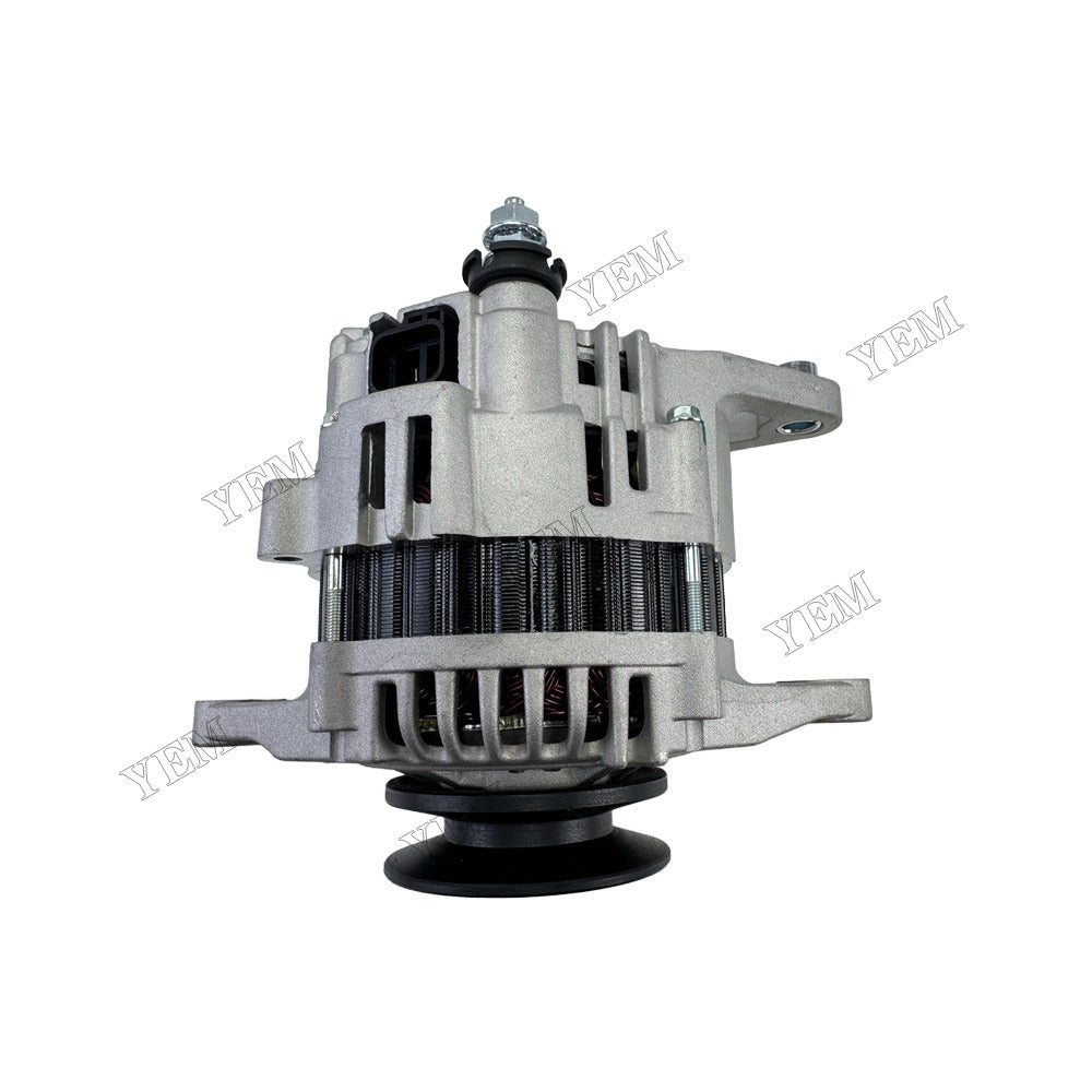 YEM Parts 4TNV88 Alternator 12V 80A 123910-77210 for Yanmar Excavator PC110R PC80MR PC95R Wheel Loader WA115 WA90 WA953