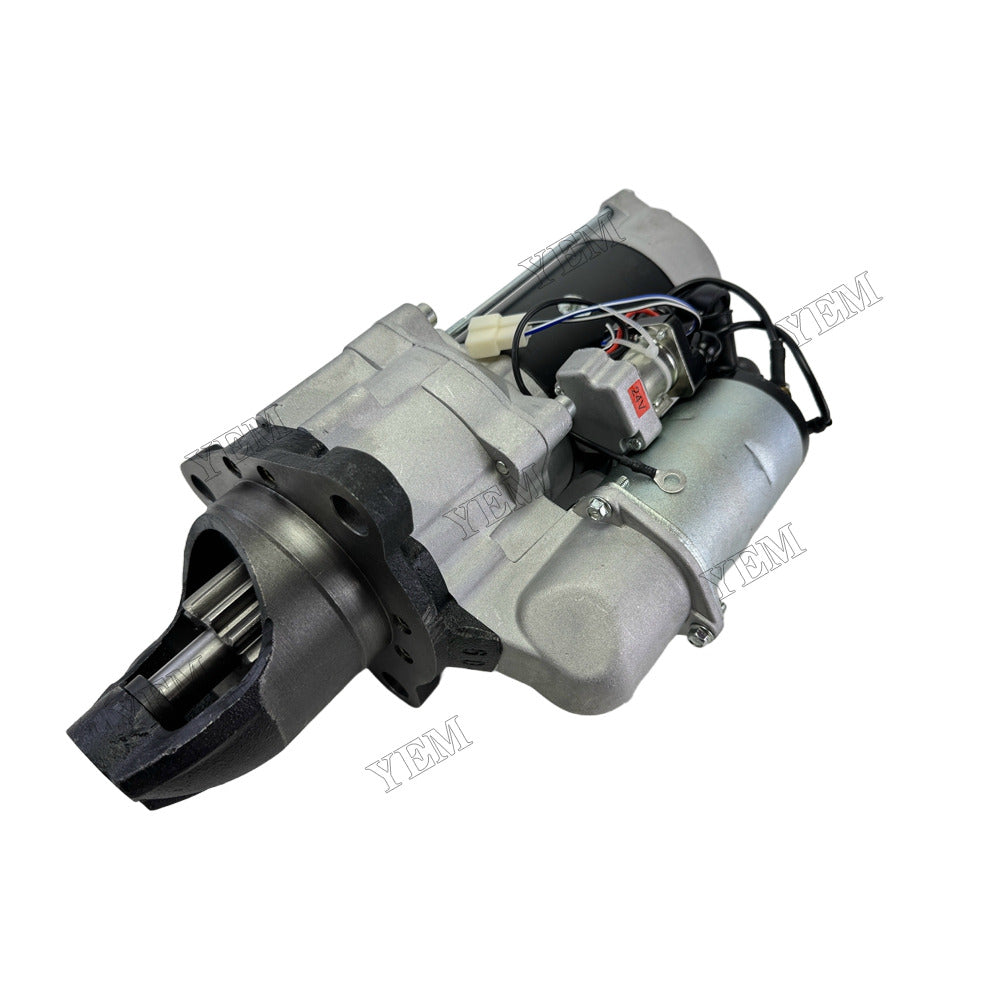 YEM Parts 6D140 Starter Motor 24V 12T 600-863-5711 for Komatsu SAA6D140E SAA6D114E Engine WA4306 WA4005 WA3805L WA3805 Loader PC3007 PC3008 PC3508 PC3507 Excavator