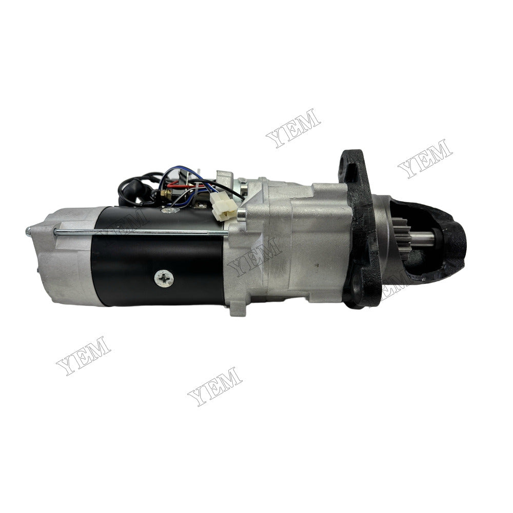 YEM Parts 6D140 Starter Motor 24V 12T 600-863-5711 for Komatsu SAA6D140E SAA6D114E Engine WA4306 WA4005 WA3805L WA3805 Loader PC3007 PC3008 PC3508 PC3507 Excavator For Komatsu