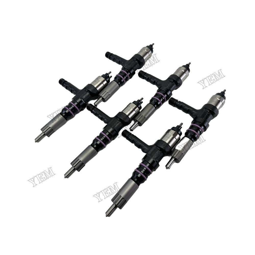 YEM Parts 6D140 Injector 095000-6120 for Komatsu D275A5R PC6008 PC650LC8 PC700LC8 WA5006 For Komatsu