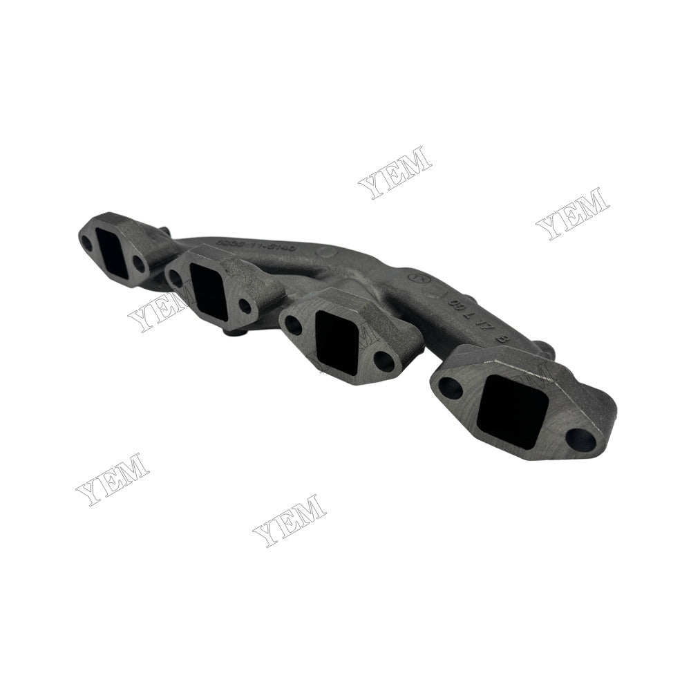 YEM Parts Exhaust Manifold 6205-11-5140 for Komatsu Excavator PC88MR6 PW98MR6 PC130F7 PC1307 Wheel Loader WA806 For Komatsu
