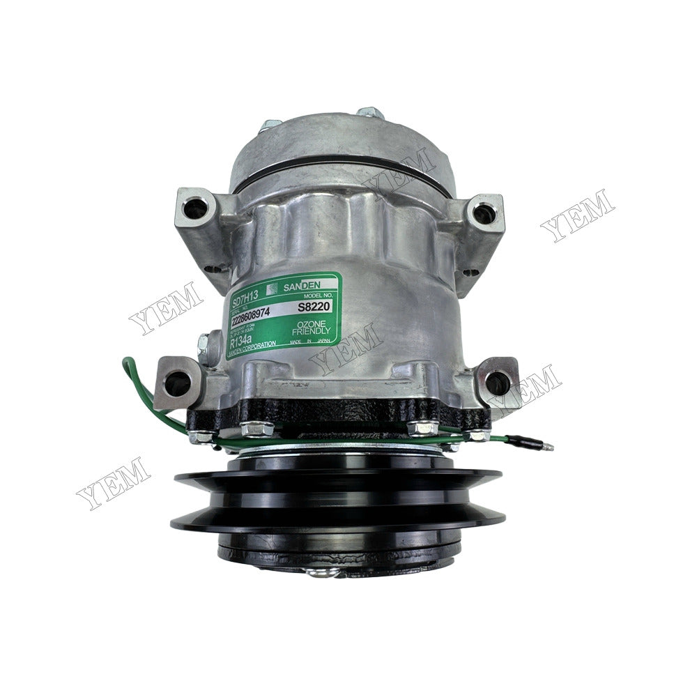 YEM Parts Air Compressor KHR3197 2228608974 SD7H13 for Caterpillar Mechanical Spare Parts