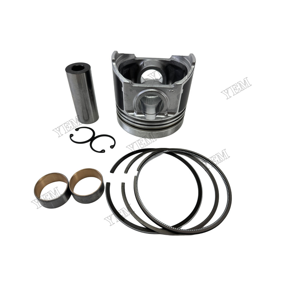 YEM Parts 1G556-21796 1C020-21093 1C010-21310 Piston Kit for Kubota V3300 Engine