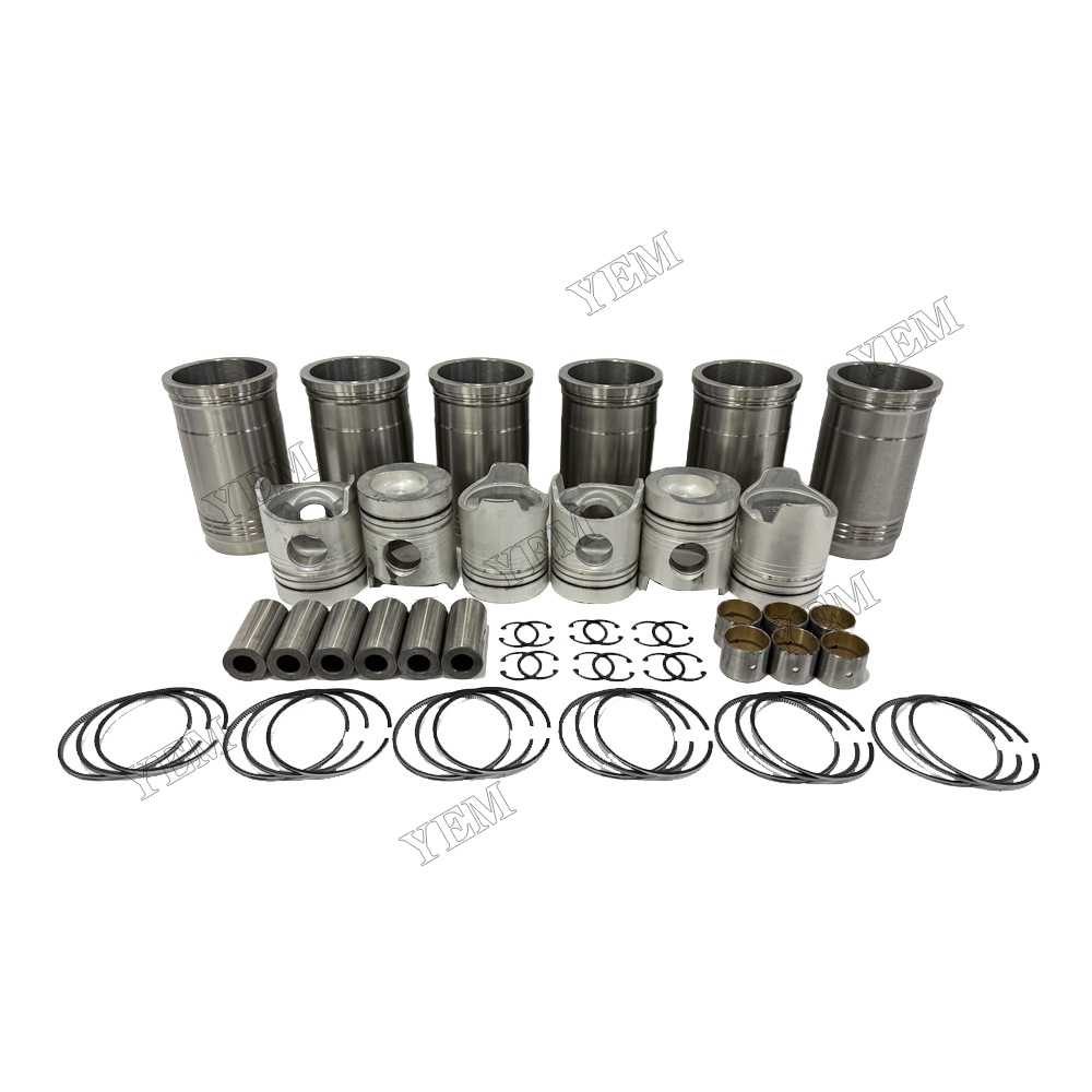 YEM Parts Cylinder Liner Kit for Mitsubishi 6D20 Diesel Engine Spare Parts For Mitsubishi