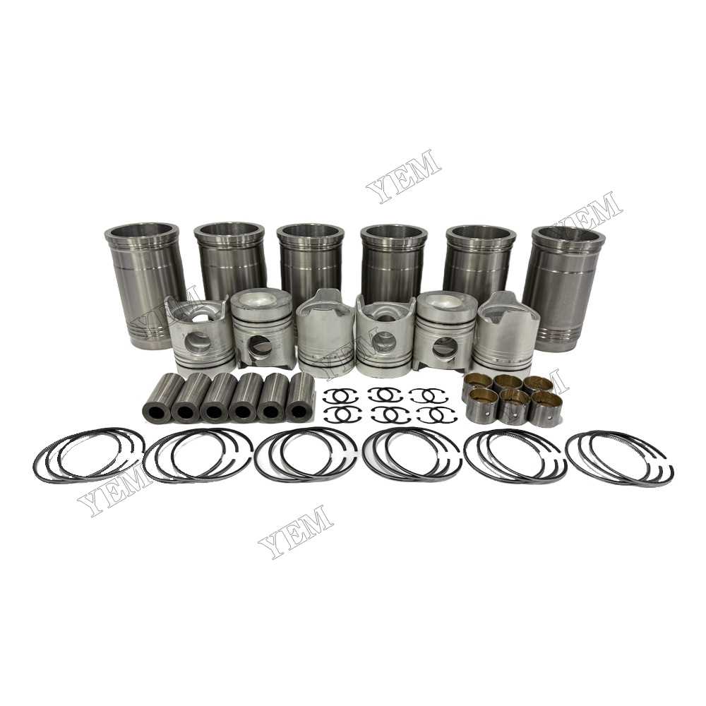 YEM Parts Cylinder Liner Kit for Mitsubishi 6D20 Diesel Engine Spare Parts For Mitsubishi