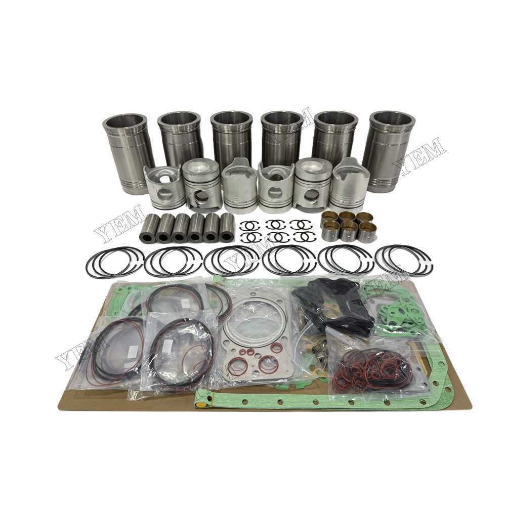 YEM Parts Overhaul Kit With Gasket Set for Mitsubishi 6D20 Diesel Engine Spare Parts For Mitsubishi