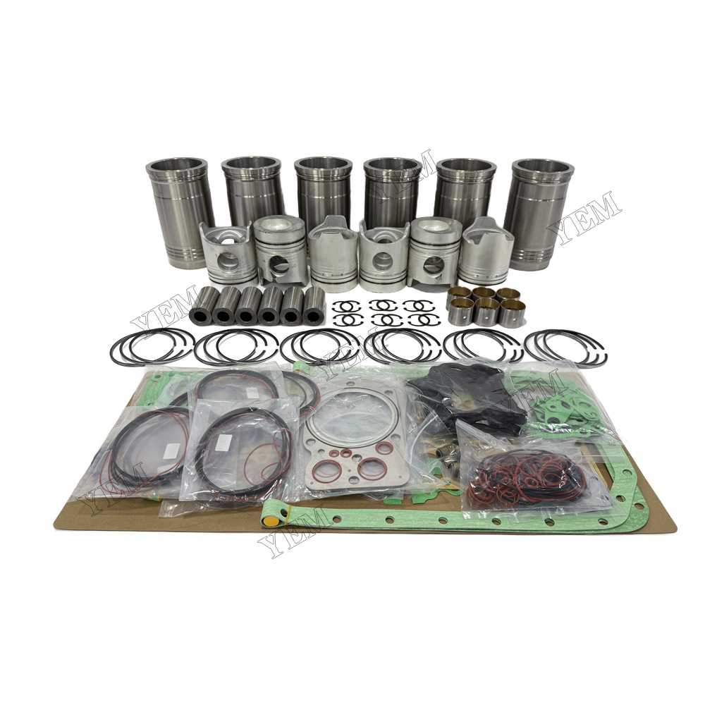 YEM Parts Overhaul Kit With Gasket Set for Mitsubishi 6D20 Diesel Engine Spare Parts For Mitsubishi