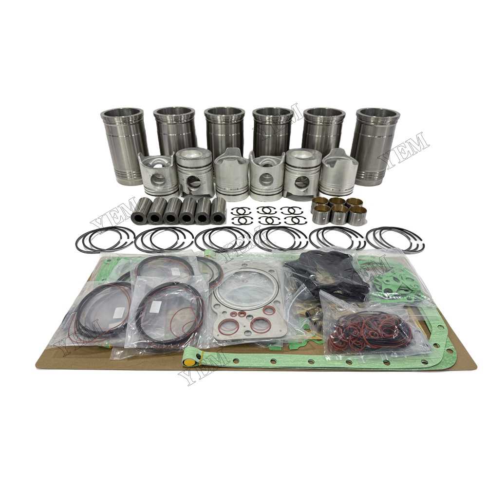YEM Parts Overhaul Kit With Gasket Set for Mitsubishi 6D20 Diesel Engine Spare Parts For Mitsubishi