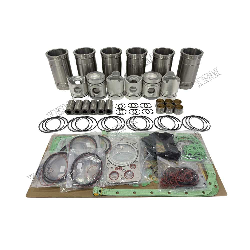 YEM Parts Overhaul Kit With Gasket Set for Mitsubishi 6D20 Diesel Engine Spare Parts For Mitsubishi