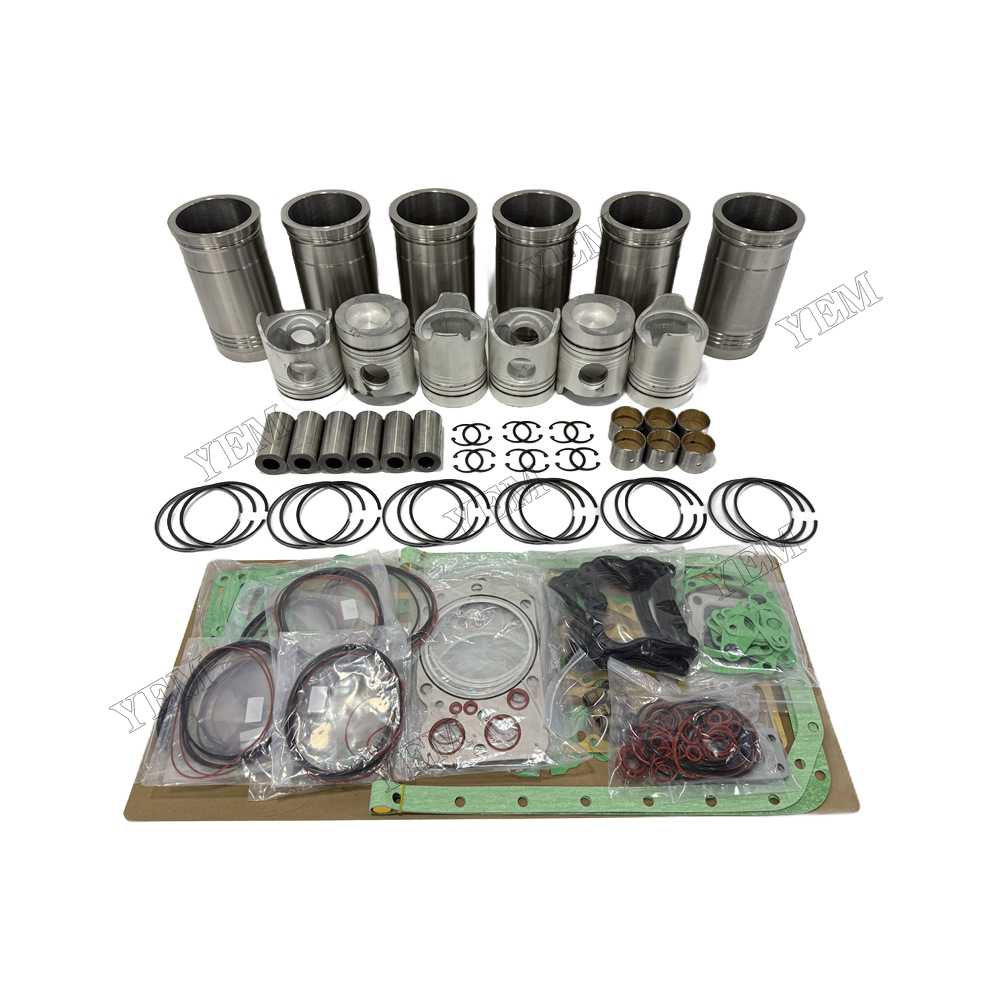 YEM Parts Overhaul Kit With Gasket Set for Mitsubishi 6D20 Diesel Engine Spare Parts For Mitsubishi