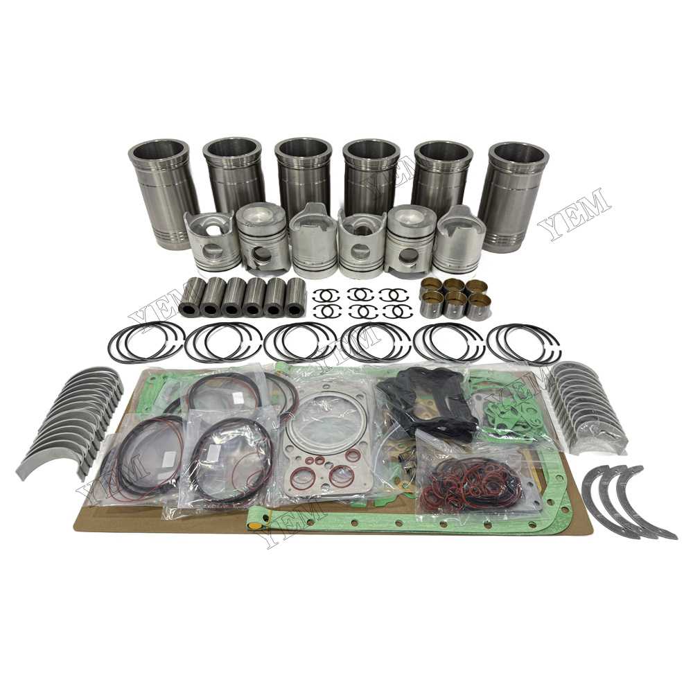 YEM Parts Overhaul Kit With Bearing Set for Mitsubishi 6D20 Diesel Engine Spare Parts For Mitsubishi