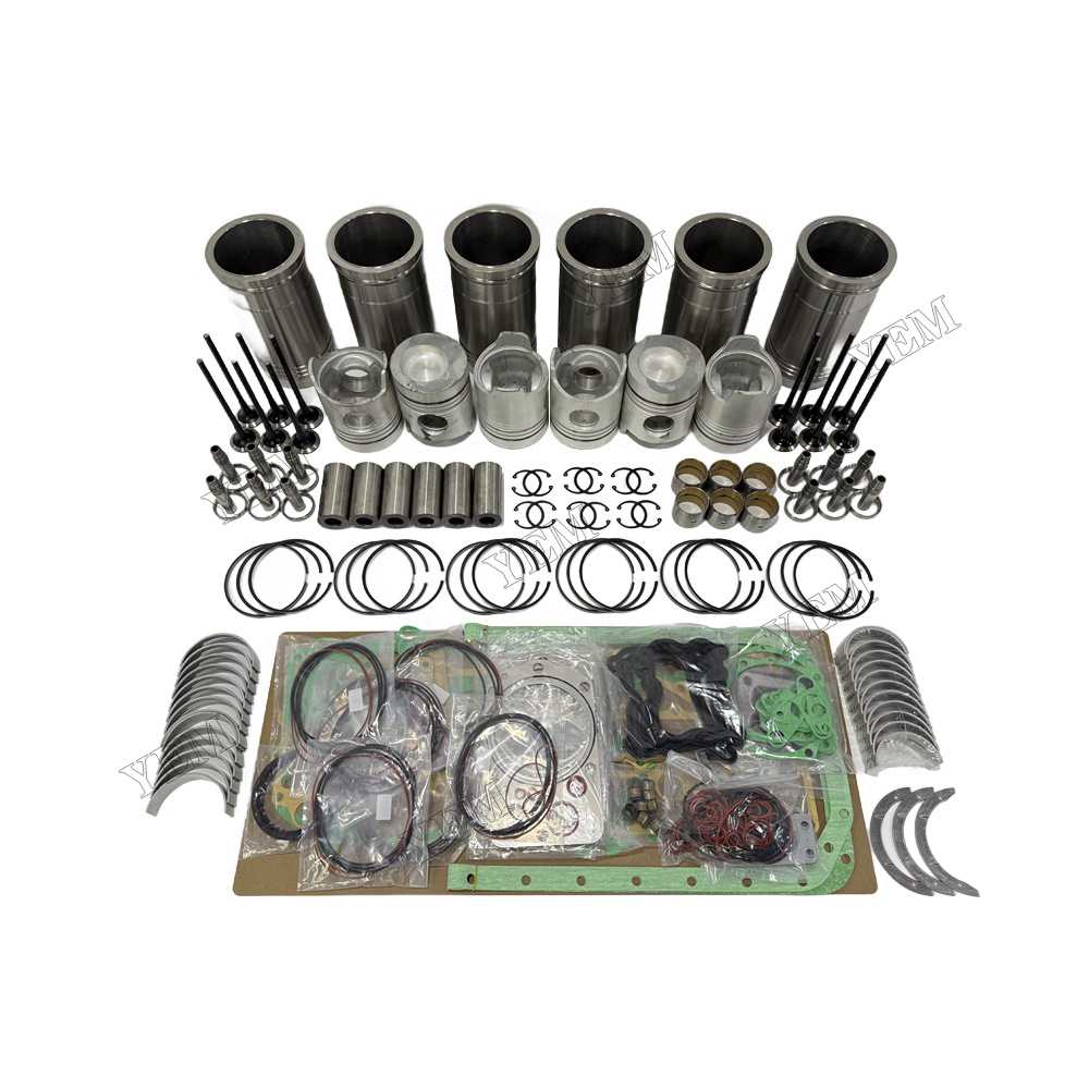 YEM Parts Overhaul Kit With Valves for Mitsubishi 6D20 Diesel Engine Spare Parts