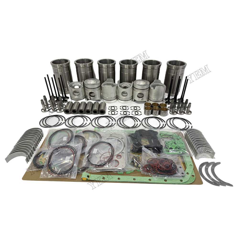 YEM Parts Overhaul Kit With Valves for Mitsubishi 6D20 Diesel Engine Spare Parts For Mitsubishi
