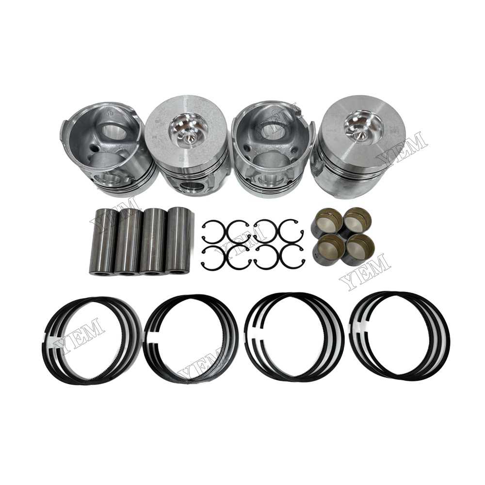 YEM Parts Piston and Rings for Deutz CA498-12 Diesel Engine Spare Parts