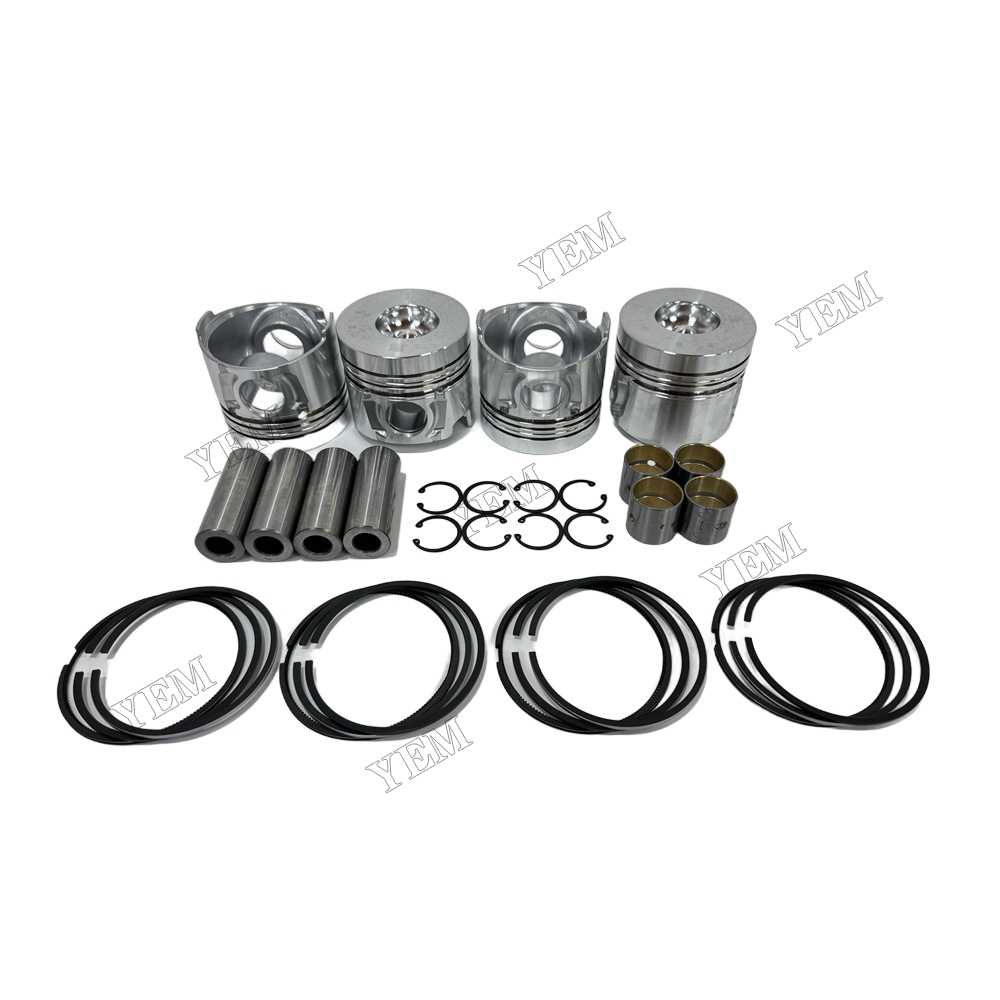YEM Parts Piston and Rings for Deutz CA498-12 Diesel Engine Spare Parts For Deutz