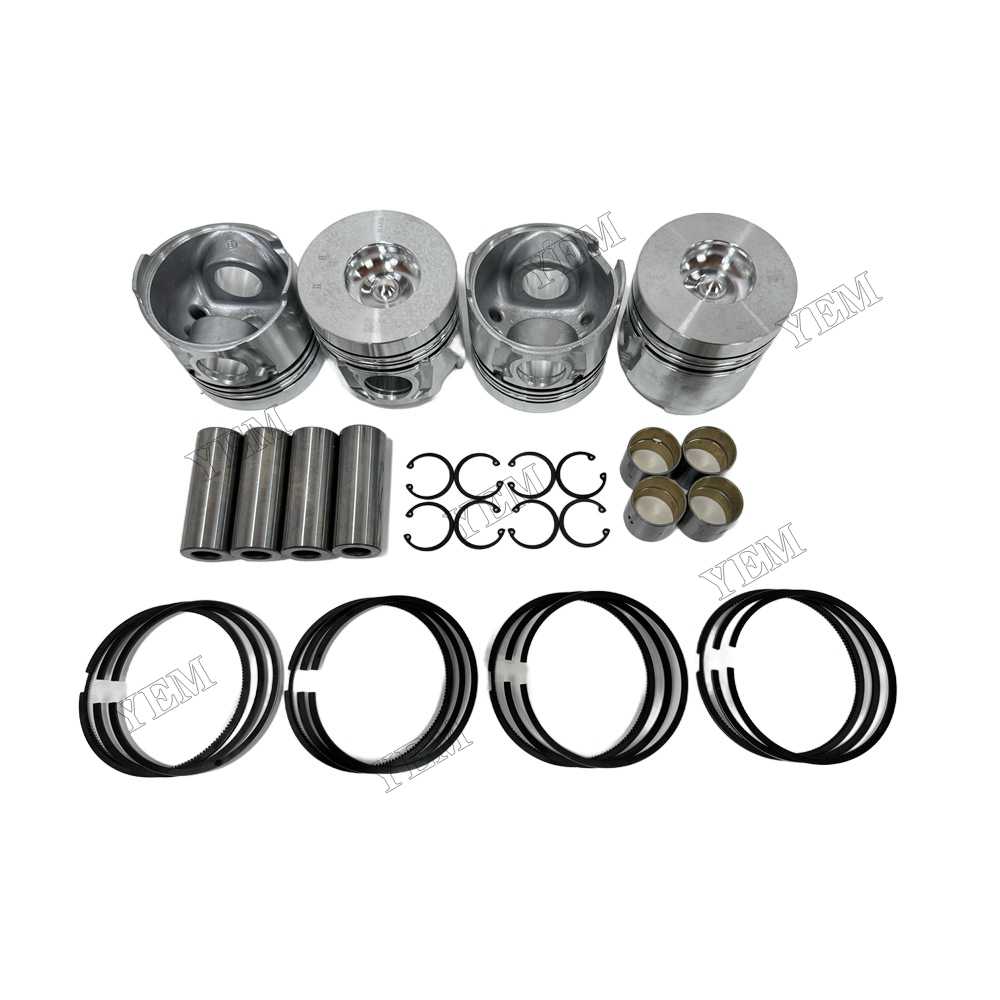 YEM Parts Piston and Rings for Deutz CA498-12 Diesel Engine Spare Parts For Deutz
