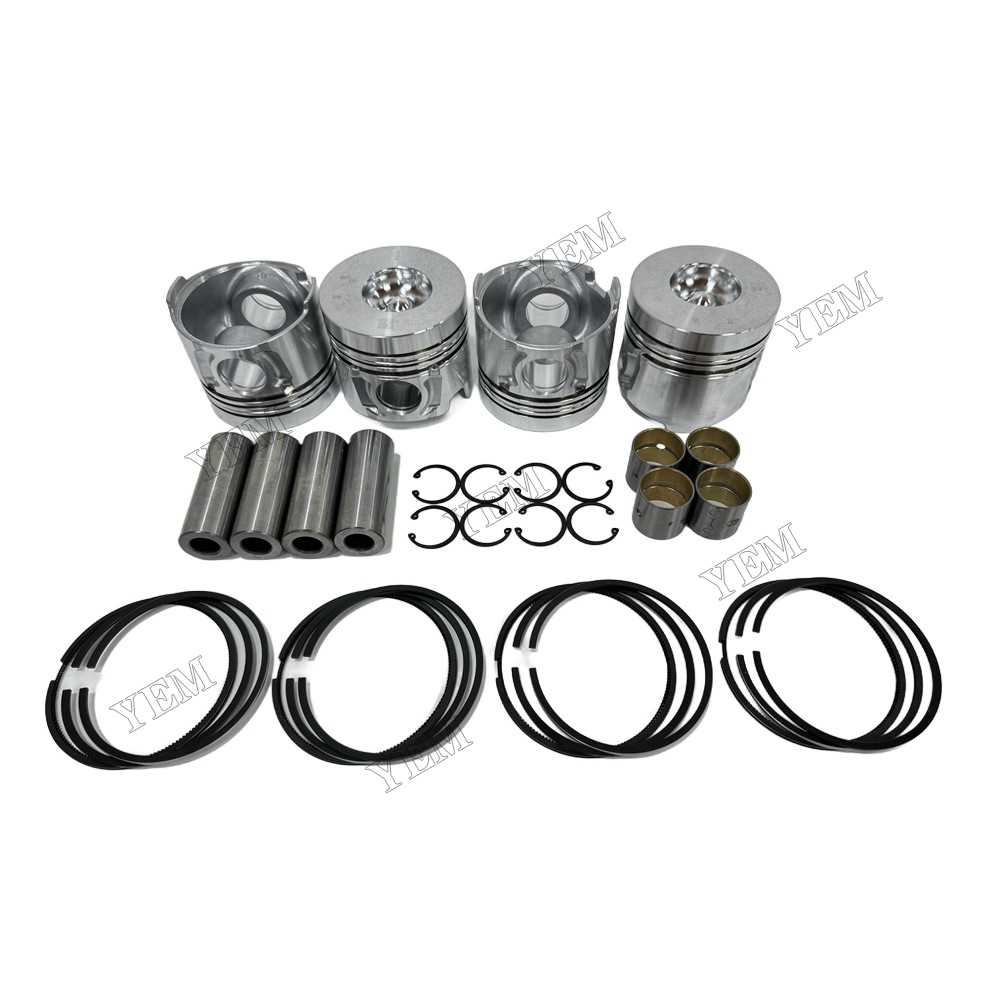 YEM Parts Piston and Rings for Deutz CA498-12 Diesel Engine Spare Parts For Deutz