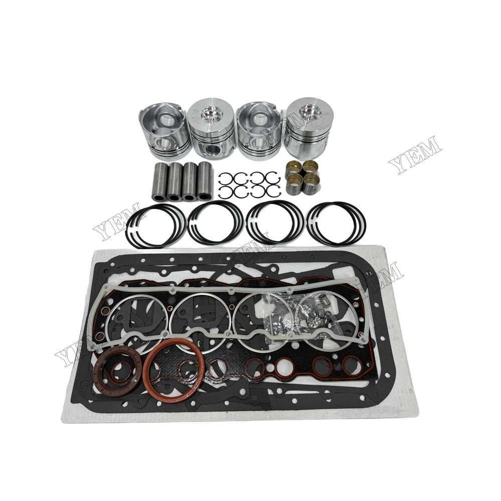 YEM Parts Piston and Rings With Gasket Set for Deutz CA498-12 Diesel Engine Spare Parts For Deutz